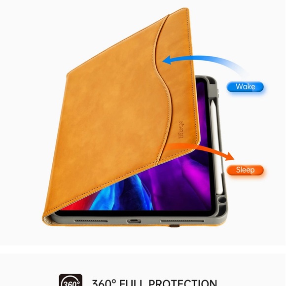 HFcoupe iPad Pro 12.9 Case,5th, 6th generation~iPad Pro 12.9 2021, 22, 23, 24 - Picture 14 of 15
